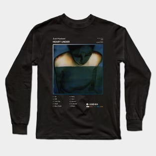 Just Mustard - Heart Under Tracklist Album Long Sleeve T-Shirt